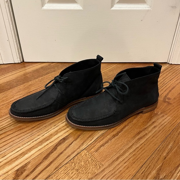 NWOT Sperry Seaport Tahoe black boot loafer oxford leather lace up top sider 9 - Picture 3 of 6